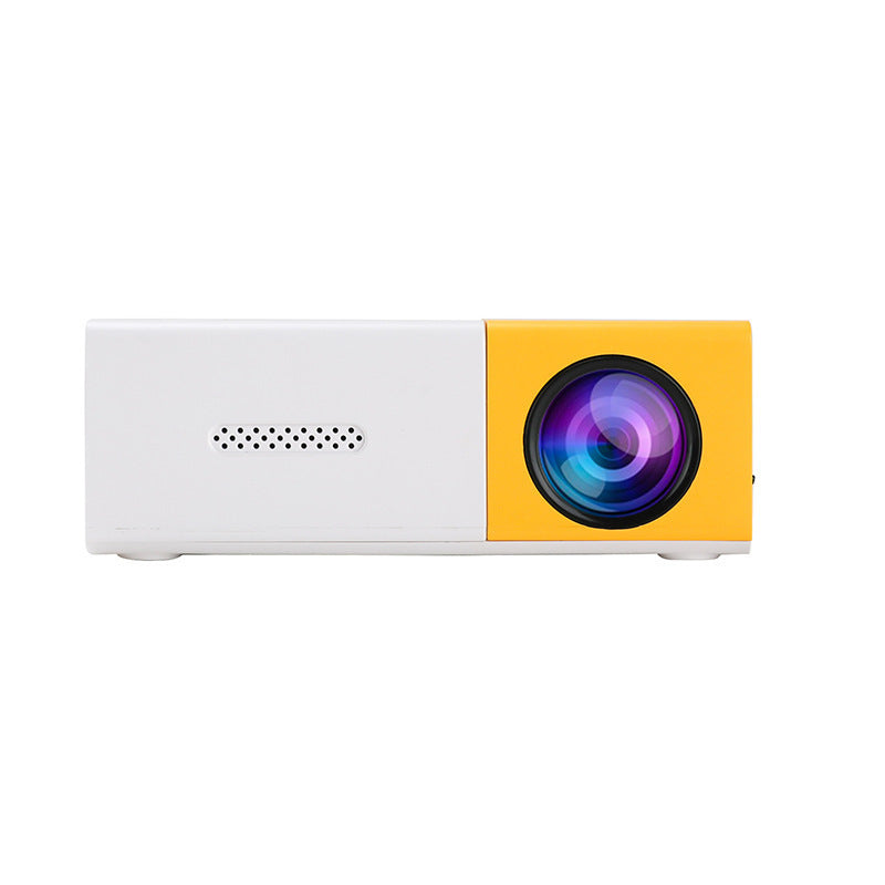 Projection Factory Cross-border Hot Mini-portable Projector Yg300 Small Yellow Machine HD Home Recommend mini Projector, home projector