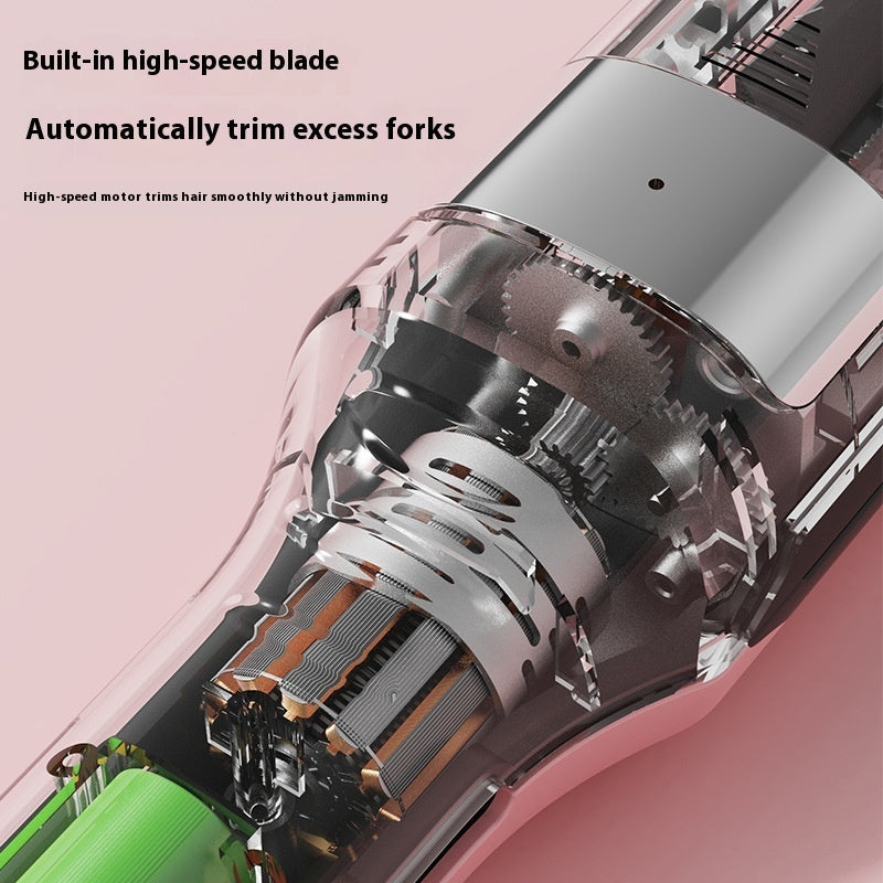 Hair Trimmer Split Remover Dry Damaged Brittle Professional Automatic Trim Split, electric shaver for women Cordless Hair Ends Cutting Machine shave r.