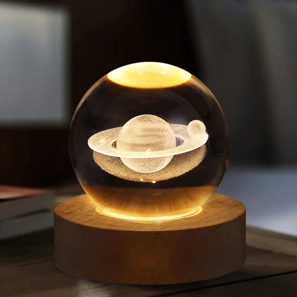 GalaxyGlow™ Crystal Orb Night Light