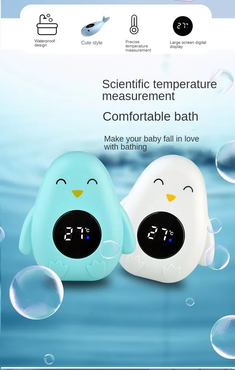 Baby Bath Thermometer – Floating Water Temperature Sensor for Infants & Toddlers