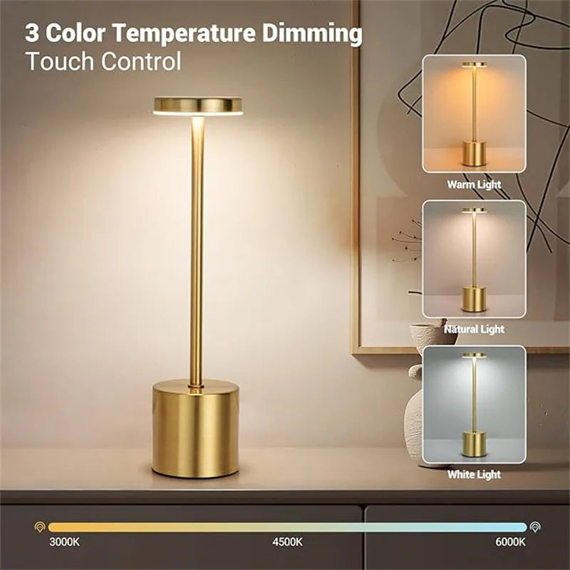 Touch Sensor LED Table Lamp