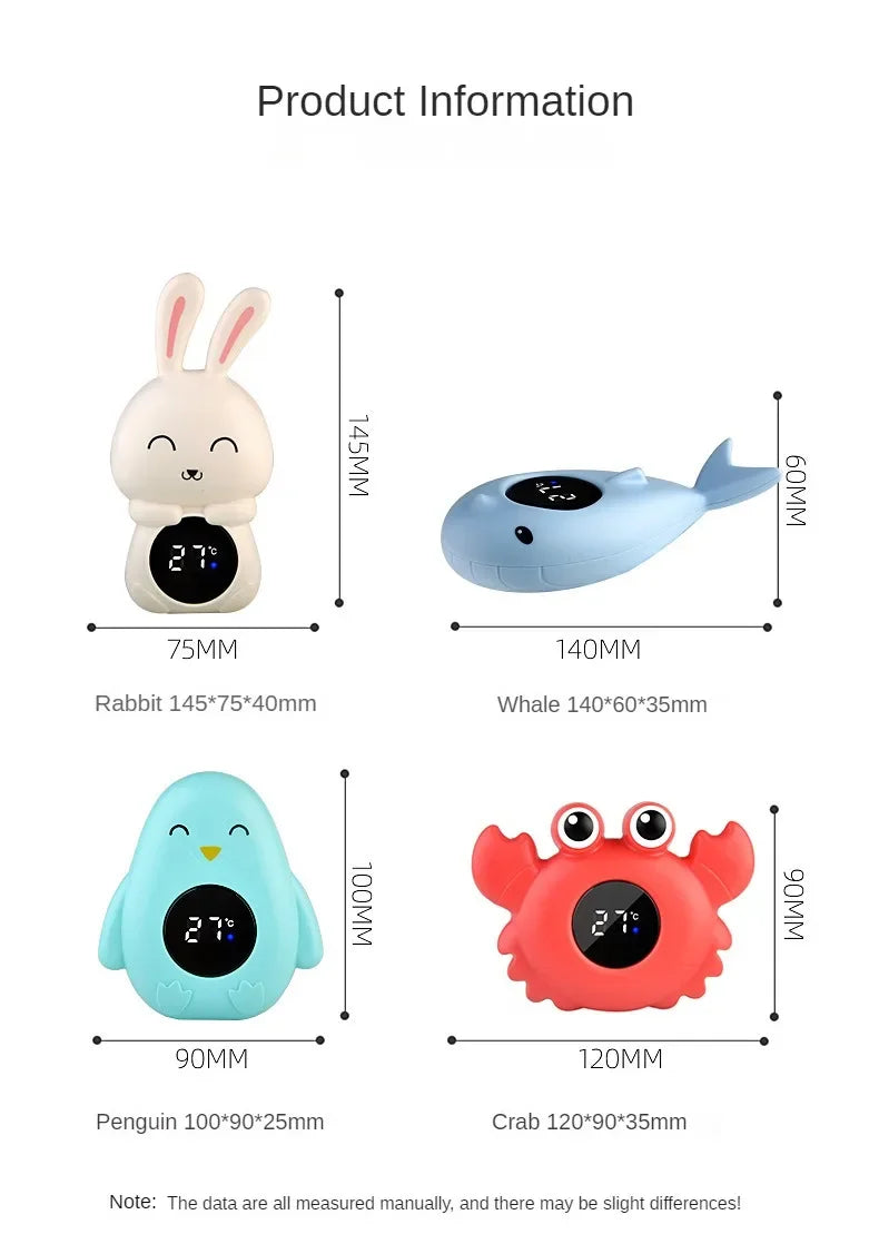 Baby Bath Thermometer – Floating Water Temperature Sensor for Infants & Toddlers