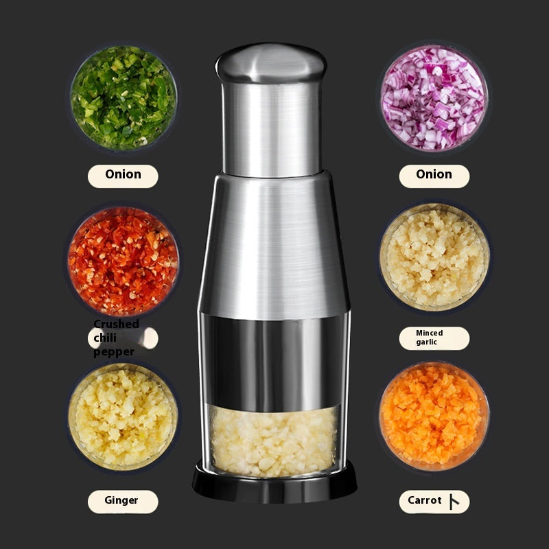 Garlic Crusher Onion Chopper Multipeler Manual Garlic Press Machine Garlic Squeezer Kitchen Gadget