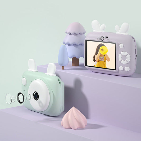 A2 Kids  kiddie camera best childrens instant Camera Macaron Mini SLR Childrens digital camera for tweens