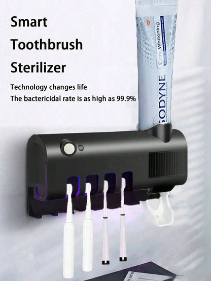 UV Toothbrush Sterilizer and Holder