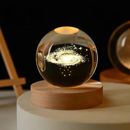 GalaxyGlow™ Crystal Orb Night Light
