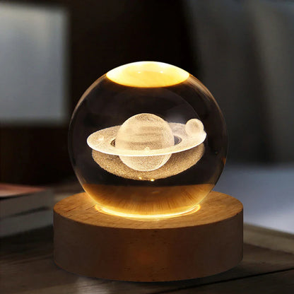 GalaxyGlow™ Crystal Orb Night Light