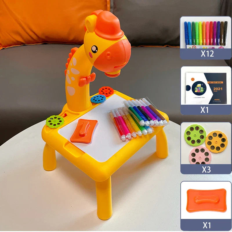 Kids Projector Drawing Table