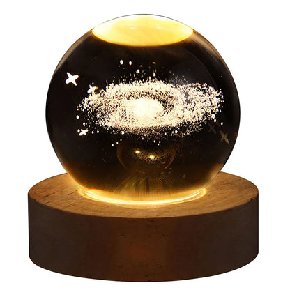 GalaxyGlow™ Crystal Orb Night Light