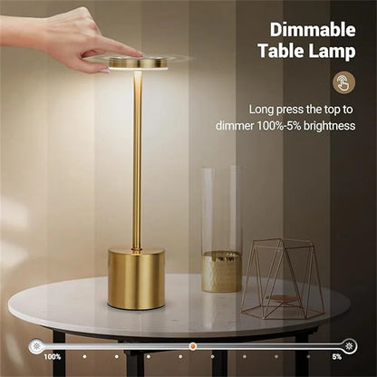 Touch Sensor LED Table Lamp