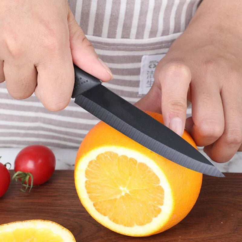 Black Stainless Steel Kitchen Knives