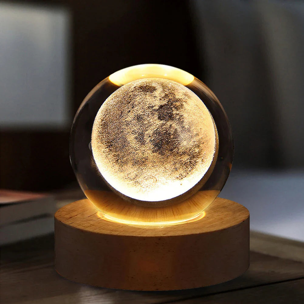 GalaxyGlow™ Crystal Orb Night Light