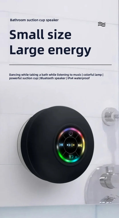 Waterproof Wireless LED Bluetooth Speaker