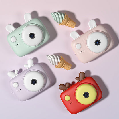 A2 Kids  kiddie camera best childrens instant Camera Macaron Mini SLR Childrens digital camera for tweens