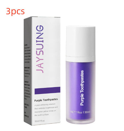 Purple Teeth Whitening Cleaning Remove Oral Odor